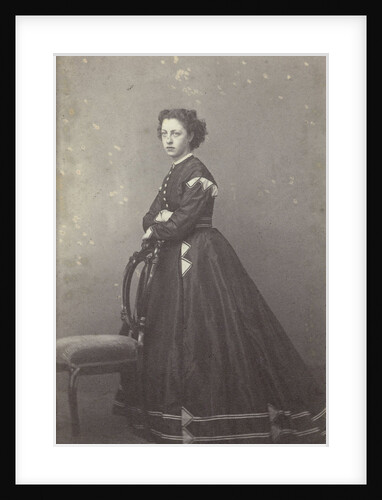 Portrait of a woman by J. Korsten