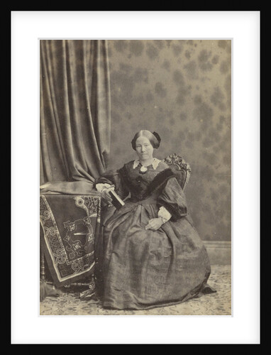 Portrait of a woman by R. Severin