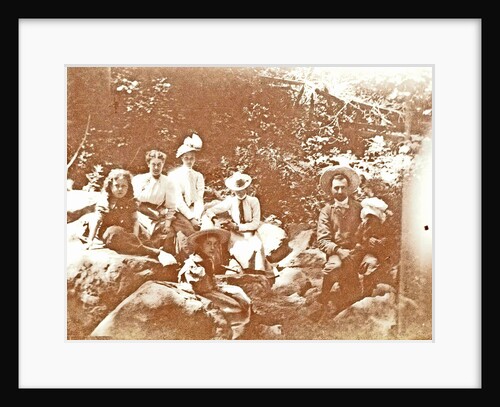 Derricks (near?) Pleasure Island Camp, Cupsuptic Lake, Maine, USA by Anonymous