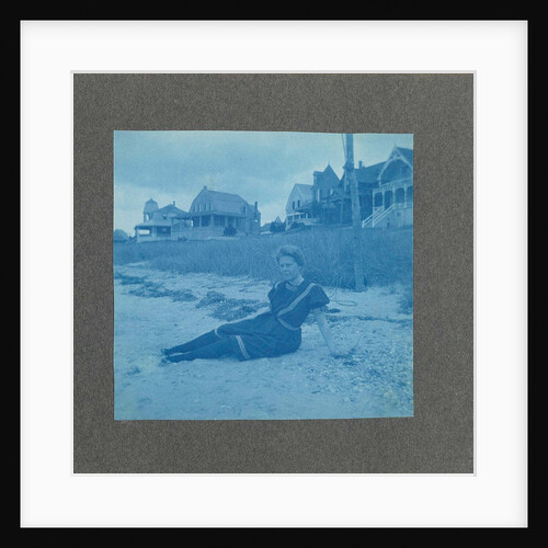 Sitting on the beach, USA by Anonymous