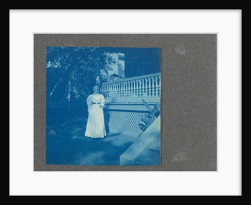 cyanotypieën children, horses, houses, boats and beach scenes in the United States, USA by Anonymous