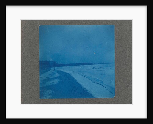 Beach with tide line, USA by Anonymous