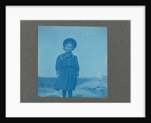 Girl on the beach, USA by Anonymous