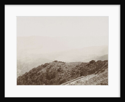 View Ajaccio from Punta Pozzo di Borgo, Corsica, France by Henry Pauw van Wieldrecht