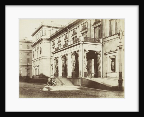 Front of the Small Hermitage in St. Petersburg, Russia by Anonymous