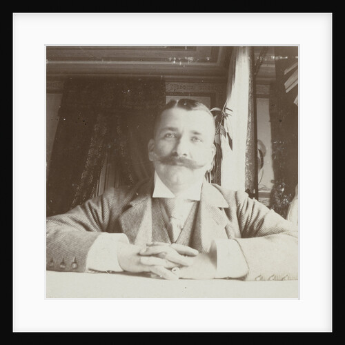 J. W. des Tombe, at the breakfast table in Lappeenranta, Finland by Henry Pauw van Wieldrecht
