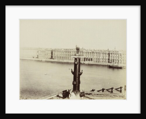 Hermitage seen from the other side of the river Neva St. Petersburg, Russia by Anonymous