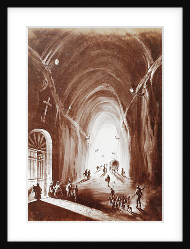 Piedigrotta Naples, Napoli, Italy by Giorgio Sommer