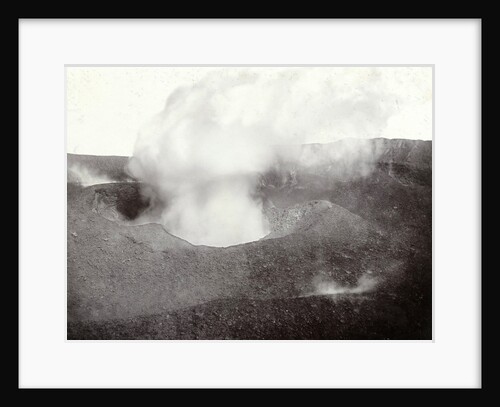 Cratere del Vesuvio Aprile 1888 by Giorgio Sommer