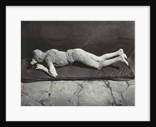 Impronte umane Pompeii, Italy by Giorgio Sommer