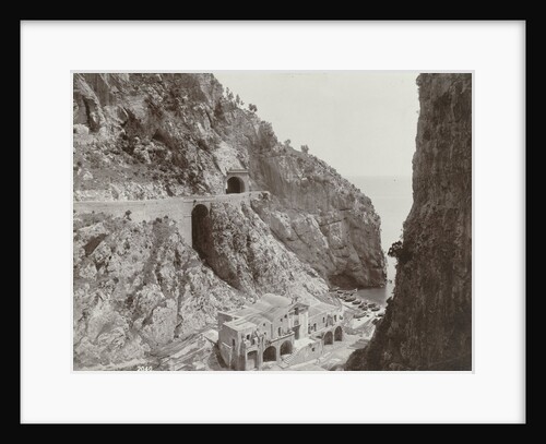 Road between Amalfi and Sorrento by Giorgio Sommer