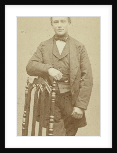 Portrait of a young man by H.J. Weesing