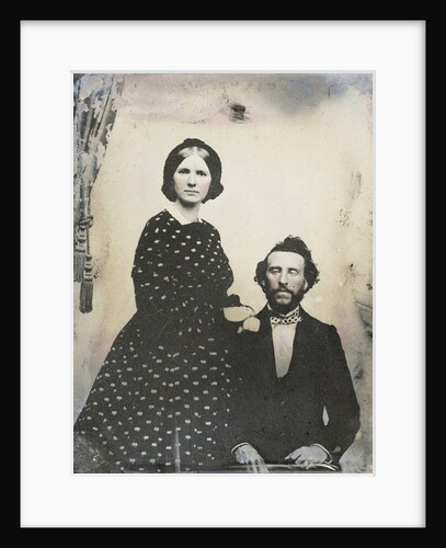 Portrait of a man and a woman by Anonymous