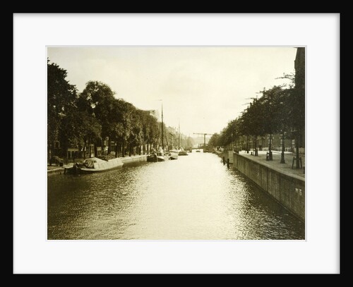Canal in Amsterdam by Anonymous