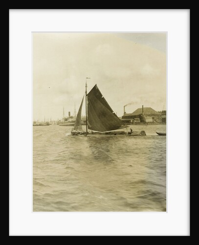 View over a river by Anonymous