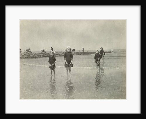 Children at Sea North Sea, the Netherlands or Germany by Anonymous