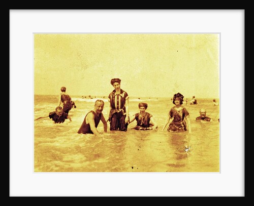 People at Sea North Sea, the Netherlands or Germany by Anonymous