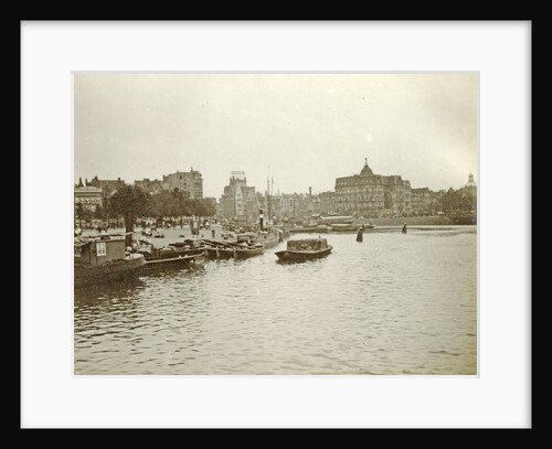 View of the Prins Hendrikkade Amsterdam by Anonymous