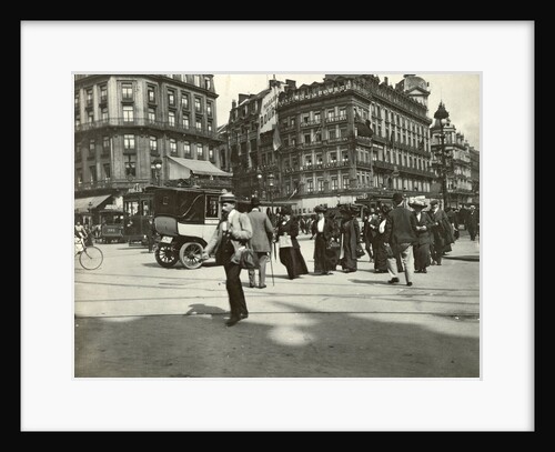 View in a city, possibly Brussels by Anonymous