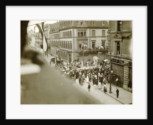 View in a city, possibly Brussels by Anonymous