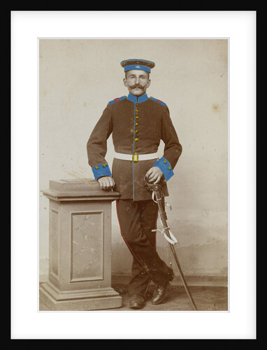 Portrait of a German soldier by C. Breitbarth