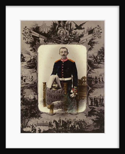 Portrait of a German soldier by Emil Giese