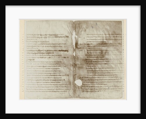 Page from a manuscript on parchment by Jan Goedeljee