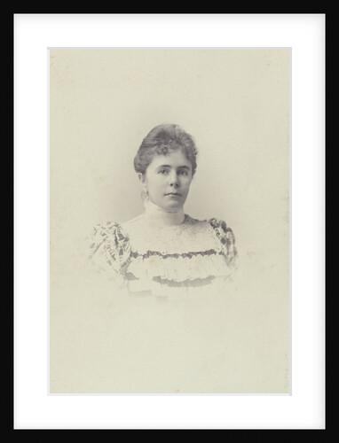 Portrait Charlotte Matthes-Doorman. Koene, c. 1890 - c. 1895 by Koene & Büttinghausen