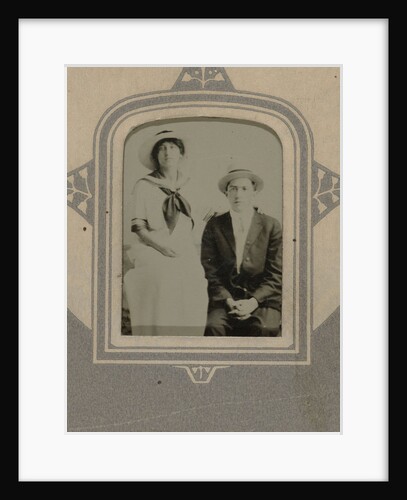 Portrait of a man and a woman by Anonymous