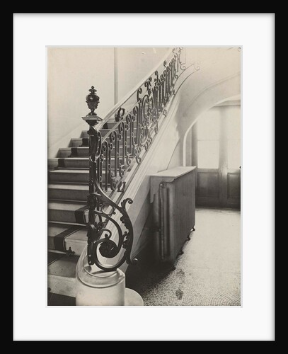 Interior with stairs by Anonymous