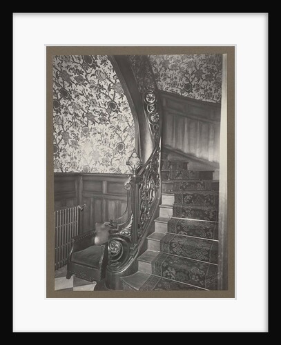 Interior with stairs by Anonymous