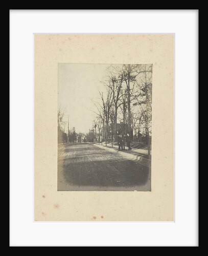 Jan C. Schüller and another man on the street during the World's Fair in St. Louis (Louisiana Purchase Exposition), 1904, USA by Anonymous