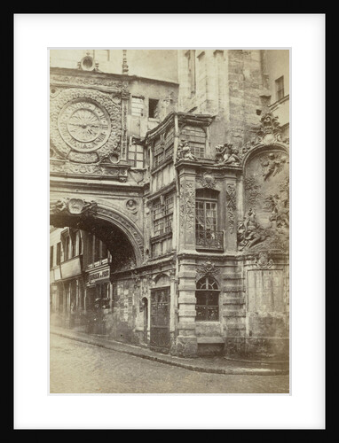 Le Gros Horloge, Rouen by P. Roussel