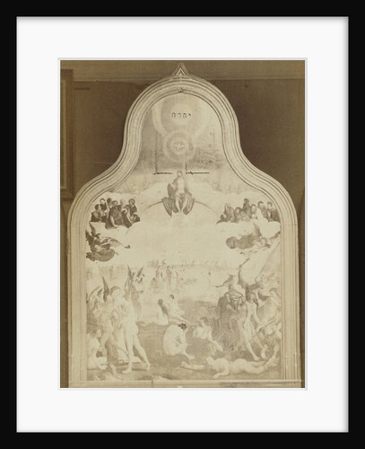 Reproduction of the altarpiece of the Last Judgment by Jan Goedeljee