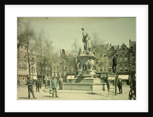 Statue of Virgin Netherlands, New Market, Rotterdam by Sebastiaan Alphonse Van Besten