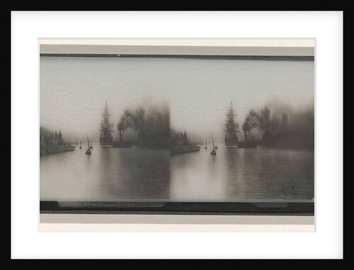 Seascape in the port of Le Havre, France by Ferrier Père-Fils et Soulier & Lévy Sr.