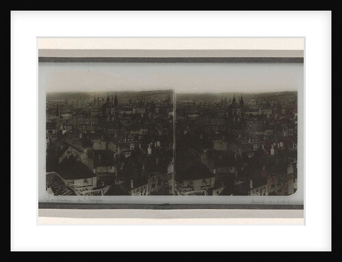 Panorama of Prague by Ferrier Pere et Fils Soulier