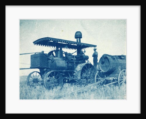 Engine thresher by Anonymous