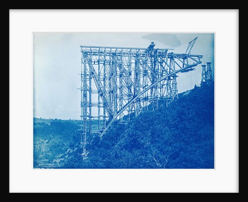 The Construction of the Viaur Viaduct by Anonymous