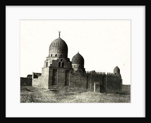 Tombs of the Mamelukes, Cairo, Maxime Du Camp, Louis-Désiré Blanquart-Evrard by Gide et J. Baudry