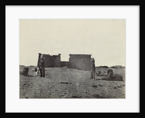 Seboua Temple, Egypt, Egypt, Maxime Du Camp, Louis-Désiré Blanquart-Evrard by Gide et J. Baudry