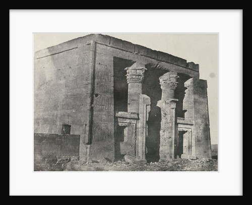 Temple of Dakka, Maxime Du Camp, Louis-Désiré Blanquart-Evrard by Gide et J. Baudry