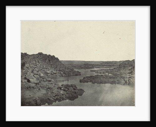 First Cataract at Aswan, Egypt, Egypt, Maxime Du Camp, Louis-Désiré Blanquart-Evrard by Gide et J. Baudry
