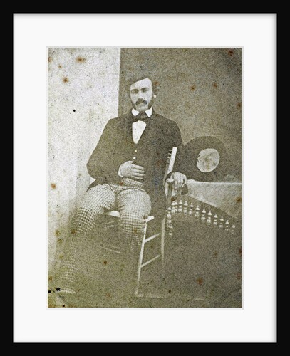 Portrait of a young man by Eduard Isaac Asser