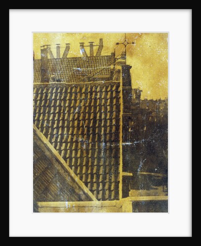 Amsterdam as seen from the house of the photographer by Eduard Isaac Asser