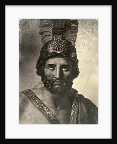 Portrait painting of Leonidas, King of Sparta by Eduard Isaac Asser