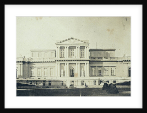 View pavilion Welgelegen in Haarlem by Eduard Isaac Asser