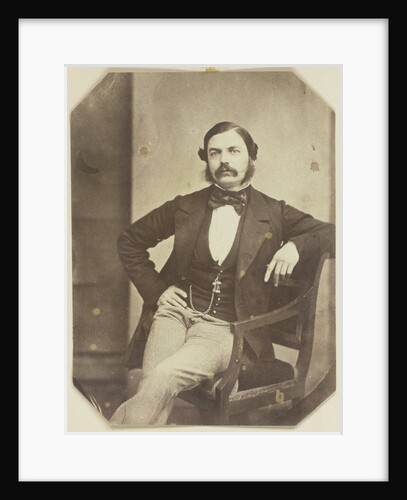 Portrait of Jacob Wertheim, son of the photographer by Eduard Isaac Asser