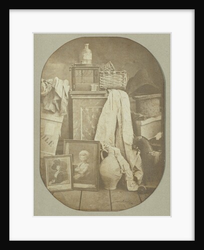 Still life with various objects by Eduard Isaac Asser