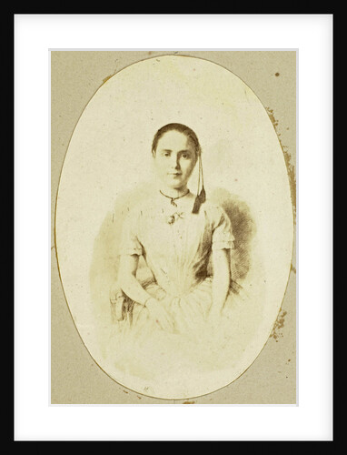 Portrait of a girl by Eduard Isaac Asser